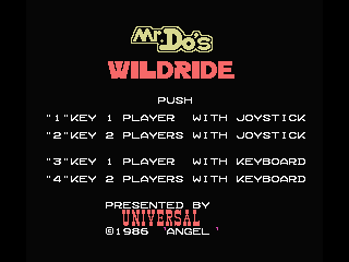 Mr. Do's Wild Ride screenshot 3 for MSX